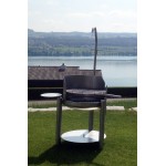 Fire Pit Stand INOX Dual System 700